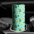 thumbnail image 3 of Avocado Skinny Tumbler 20oz - Insulated Water Bottle- Insulated Travel Coffee Mug, 3 of 7
