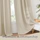thumbnail image 5 of Cortinas RYB HOME de lino texturizado semitransparente, 2 paneles, color beige, 5 of 6