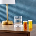 thumbnail image 3 of Juvale Pill Bottles with Caps - 50 Pack, 8 Dram, Orange Plastic - Empty Pill Bottles & Vials for Travel & Medical Party Decorations, 3 of 10