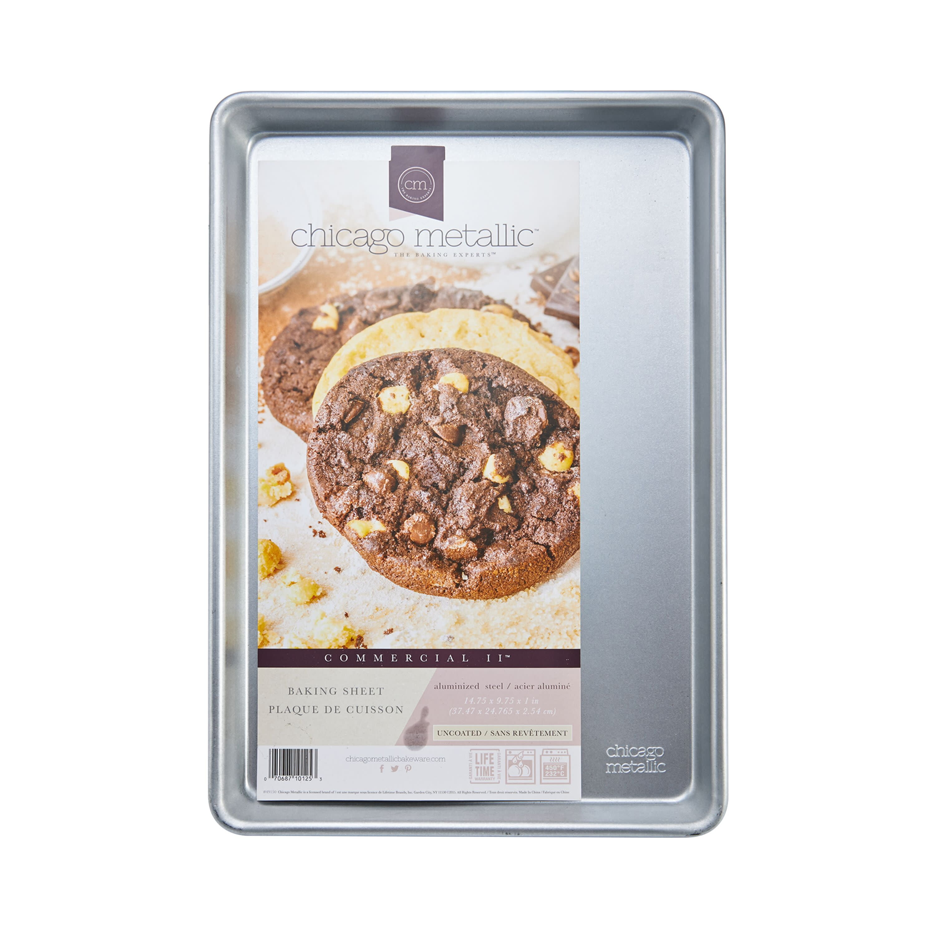 Chicago Metallic Commercial II Jelly Roll Pan - Thumbnail 2