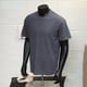 thumbnail image 4 of pstuiky Mangas cortas para hombre, Camisa informal de manga corta con cuello en V y color liso para hombre camisas casuales para hombre m, 4 of 6