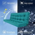 thumbnail image 2 of swing Porch Swing Cushions,Swing Replacement Cushions,Waterproof Porch Swing Cushion 2-3 Seater, 2 of 7