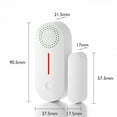 thumbnail image 3 of Riwcyla WiFi Intelligent Door Window Sensors Devices Wireless Mobilephone APP Remote Monitoring Function Intelligent Linkage Timing Alarming History Records Function, 3 of 6