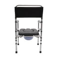 thumbnail image 2 of Folding Shower Seat with Adjustable Height, Comfortable Cushion, and 385.81lbs Weight Capacity, Rust-Resistant Aluminum Alloy Frame, 2 of 8
