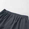 thumbnail image 6 of Mens Athletic Shorts Quick Dry Summer Gym Sport Running Shorts with Zipper Pockets Comfy Elastic Waist Cycling Short Pants, L, 6 of 8