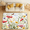 Multicolour 2, variant on CURLYOOT Steam Engine Old Train Area Rugs for Living Room Bedroom, 4' 10" x 6' 8" Washable Rug, Floor Carpet with Non Slip Backing for Dining Room Indoor
