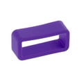 thumbnail image 4 of Uxcell Watch Band Strap Loops Silicone Watch Holder Keeper for 16mm Width Watch Band, Purple 4 Pack, 4 of 5