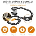 thumbnail image 2 of Candado plegable para bicicleta ICOCOPRO Compact con 3 llaves, 85 cm, antirrobo, 2 of 7