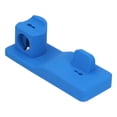 thumbnail image 4 of Soporte de estación de carga de silicona 3 en 1 Base de carga de escritorio para IPhone 11 Pro para IOS Watch 6 Azul, 4 of 10