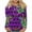 Purple10, variant on xixinqiwan Women Long Sleeve Mardi Gras Shirts,Carnival Mask Print Crew Neck Tops Fat Tuesday Carnival Celebration Party Gift