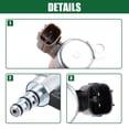 thumbnail image 6 of Unique Bargains Transmission Shift Control Solenoid for Honda Accord 1998-2007 Plastic Metal 28400-P6H-013 Black 2 Pcs, 6 of 7