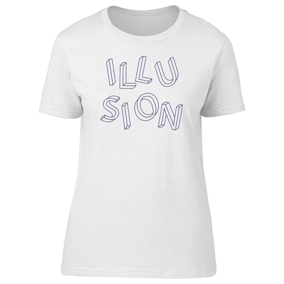 3D Illusion Lettering Tee Men's -Image by Shutterstock