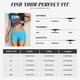 thumbnail image 5 of Fotbe Sky Blue Glitter Shorts Sin Costuras – Shorts Deportivos de Cintura Alta para Mujer, Elásticos para Gimnasio, Yoga, Running o Ciclismo-Medium, 5 of 8