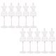 thumbnail image 2 of 10 piezas de maniquí de ropa para muñecas, soportes para exhibición de vestidos de muñecas, soportes para modelos de vestidos de muñecas, 2 of 5