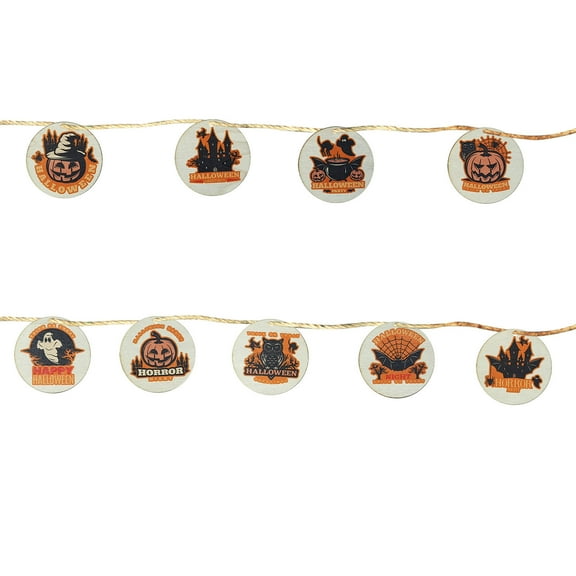 Vikakiooze Halloween Wooden Decoration Ornaments Halloween Party Scene Layout Decoration๐๐