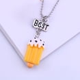 thumbnail image 3 of 3 Pcs Collier d'Amitié Meilleure Amie Collier Pendentif Bonbon Glacé Simulé Collier Décoratif, 3 of 9