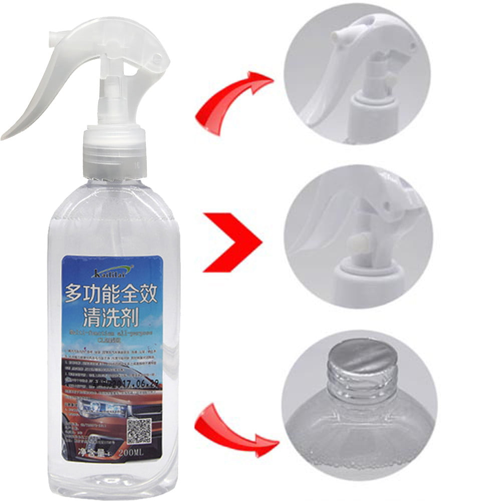 Hand Steamer for Clothes Rechargeable NEW Multi-functional Car Interior  Agent Universal Auto Car Cleaning Agent 200ml All Purpose with Spray 
