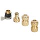 thumbnail image 4 of Adaptador de de pieza de de acoplamiento rápido de latón de 4 piezas para de de ín de 3/4 pulgadas Soledad Accesorios de conexión rápida, 4 of 5