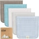 thumbnail image 1 of Paños para eructar KeaBabies Lumi Muslin, paquete de 5 unidades para bebés, niñas y niños, 1 of 9