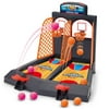 Basketball Shooting Game, 2-Player Desktop Table Basketball Games Classic Arcade Games Basketball Hoop Set, Fun Sports Toy for Adults - Reduce Stress