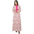 thumbnail image 6 of Bimba Women's Floral Winter Maxi Dress Long Printed Rayon, 6 of 6