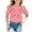 Pink, variant on LRen Easter T Shirts for Toddler Girls Bunny Eggs Hunts Short Sleeve Tee for Toddler Comfy Easter Day Vacation Tops Clothes for Girls