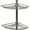Chrome, variant on ZPC Zenith Products Corporation Zenna Home 2114NN, Tension Corner Pole Caddy, Satin Nickel
