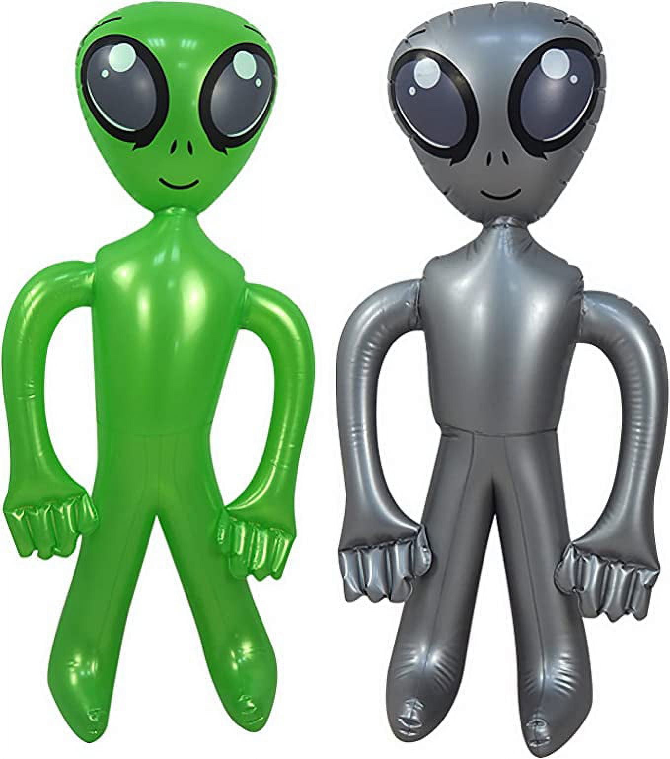 2 PCS Alien Gonflable, 55 CM Alien Balloon, Inflatable Alien