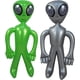 thumbnail image 1 of 2 globos alienígenas verdes inflables extraterrestres Jumbo Alien inflan juguete para decoraciones de fiesta, cumpleaños, Halloween, fiesta temática extraterrestre, 1 of 5