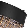 thumbnail image 4 of CWI Lighting Medina 10 Light Drum Shade Chandelier With Black Finish, 4 of 5