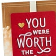 thumbnail image 2 of Hallmark Valentines Day Card for Husband, Wife, Boyfriend, Girlfriend (Worth the Wait), 2 of 7