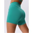 thumbnail image 3 of Conjunto de yoga ajustado de secado rápido for mujer, traje deportivo for correr con bolsillo, transpirable, de dos piezas, estilo nude, 3 of 5