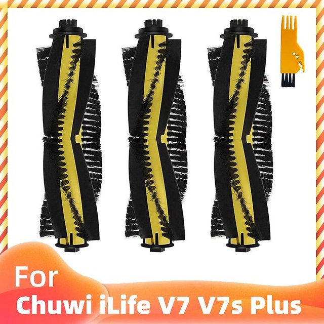 Whole Set Main Roller Brush Side Brushes Strainer Filter Mop Cloth for Chuwi iLife V7 / V7s Plus Robot Vacuum Cleaner Spare Part~1140