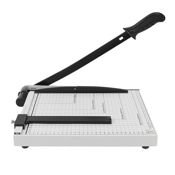 A4 Paper Cutter, Stack Paper Trimmer Guillotine 13” Cutting Length
