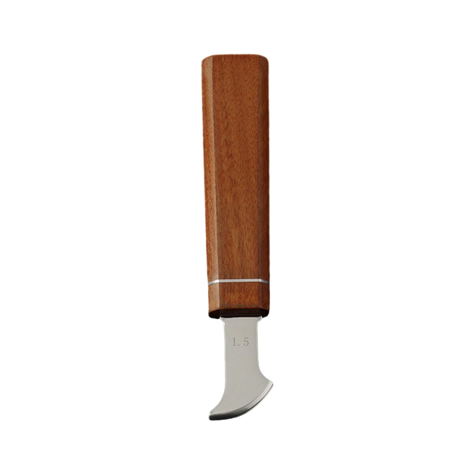 HOMYL Leather Creasing Tool for DIY Leather Craft Professionals 1.5mm