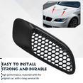 thumbnail image 5 of 2PCS Air Vent for Real M3 Model Car Front Scoop Bonnet Hood Louvers E90 E91 E92 E93 ABS, 5 of 10