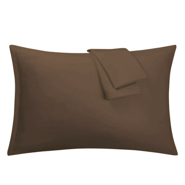 Unique Bargains Taies d'Oreiller en Microfibre 1800 à Fermeture Éclair 2 Pcs