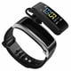 thumbnail image 1 of Pulsera inteligente con auriculares Bluetooth, frecuencia cardíaca 2 en 1, reloj deportivo para hombres y mujeres, podómetro, 1 of 4