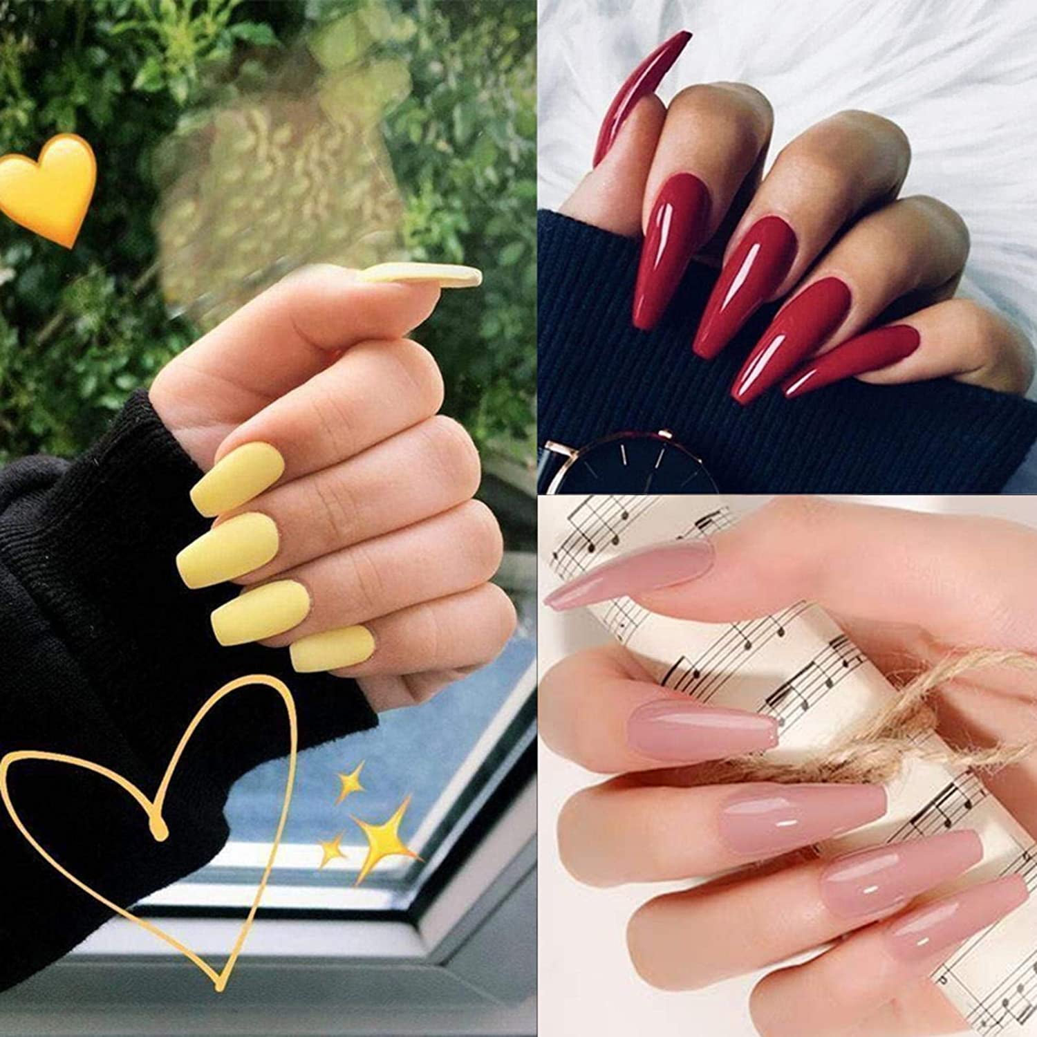 Dipping Powder Nail Starter Kit, 6 Colors 12ml Dip Powder System Nail Kit + 3x12ml Gels, Long-Lasting Nontoxic Safe Nail Art Set for Beginners and Professionals, No LED Or UV Lights Needed | Dipping Powder Nail Starter Kit, 6 Colors 12ml Dip Powder System Nail Kit + 3x12ml Gels, Long-Lasting Nontoxic Safe Nail Art Set for Beginners and Professionals, No LED Or UV Lights Needed |