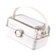 thumbnail image 4 of Caja de maquillaje plegable de escritorio, caja organizadora de suministros de primeros auxilios, estuche de maquillaje portátil impermeable, caja de, 4 of 8