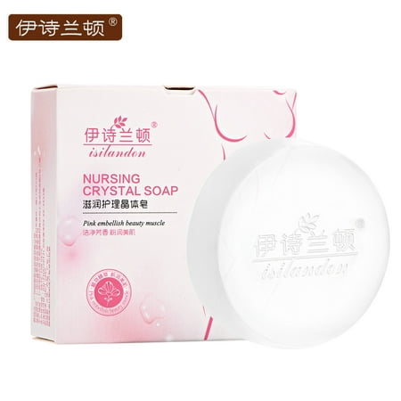 Zerone 80g Nursing Crystal Skin Underarm Nipple Bleaching Whitening Pinkish Handmade Soap, Intimate Lightening Soap, Skin Bleaching