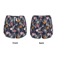thumbnail image 4 of Disketp Hawaiian Style Print Women's Shorts Workout Shorts for Athletic Gym Running Shorts with Phone Pockets XX-Large, 4 of 8