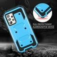 thumbnail image 5 of SOATUTO for Samsung A53 5G Phone Case Full-Body Protective Built-in Screen Protector Kicksand Belt Clip Dustproof Shockproof Armor Protective Cover for Samsung Galaxy A53 6.5" 2022 - Blue, 5 of 6