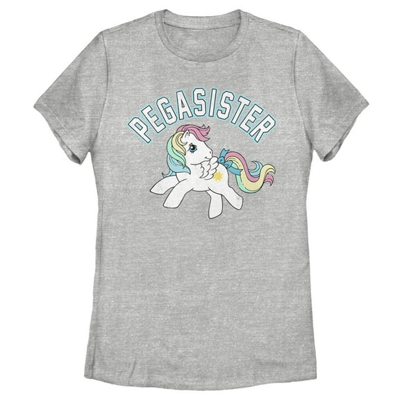 Women's My Little Pony Classic Princess Celestia Pegasister  Graphic Tee Athletic Heather Large