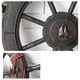 thumbnail image 5 of Mediterranean Style Nautical Wooden Boat Ship Wheel Wooden Rudder, 5 of 5