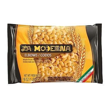 La Moderna Elbows Pasta 16 oz (Pack of 16)