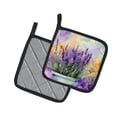 thumbnail image 2 of Carolines Treasures 7.5 x 7.5 in. Lavender in Watercolor Pot Holders - Set of 2, 2 of 5