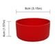 thumbnail image 5 of Base Inferior Protectora Silicona para Botella Owala 24 Onzas () Roja, 5 of 5