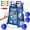 4-in-1 Blue, variant on JoyStone Pool Basketball Hoop for Kids, Floating Inflatable Toys with 3 Pool Balls and Pump, Swimming Pool Toy for boys and Girls
