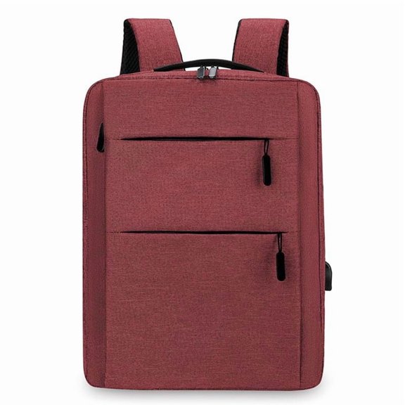 USB Charging Backpack Large Capacity Travelling Bag for Student Laptop Computer Case Women'S Men'S Business Backpack B
